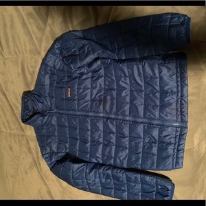 Blue boys Patagonia nano jacket XXL